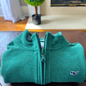 Vineyard Vines Boys Quarter Zio Saltwater Long Sleeve Size S